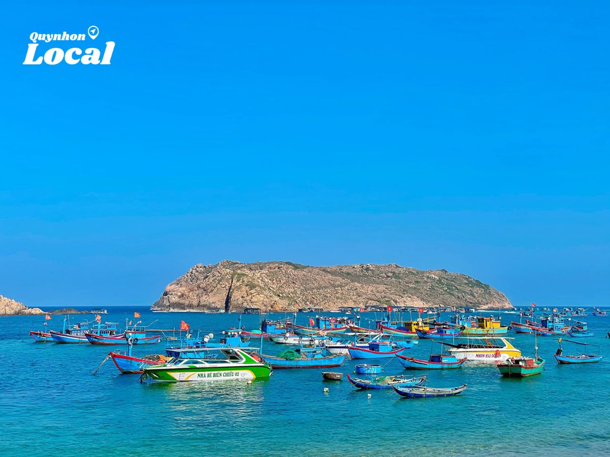Hình ảnh đường đi ở biển Hòn Khô