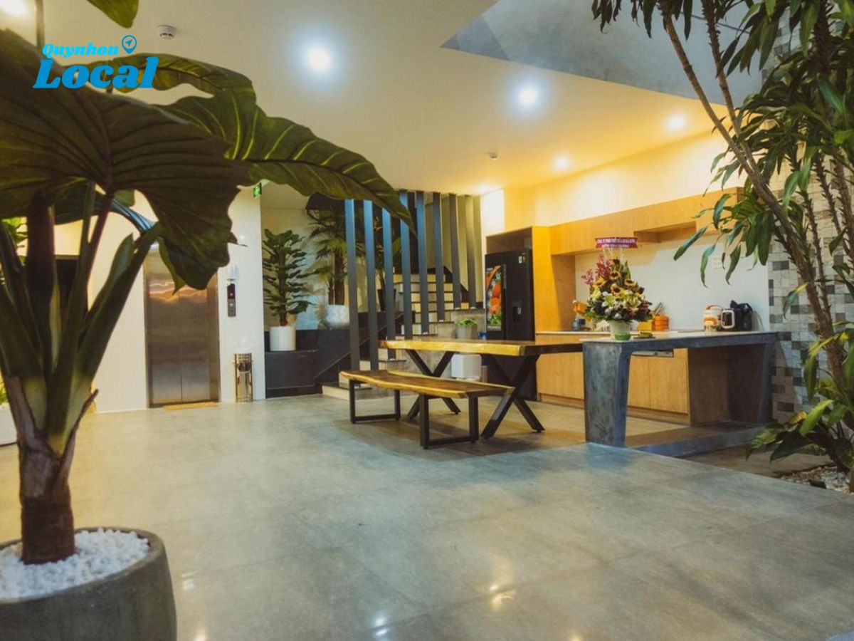 Nhà nghỉ ở Quy Nhơn có thiết kế gần gũi như ở nhà