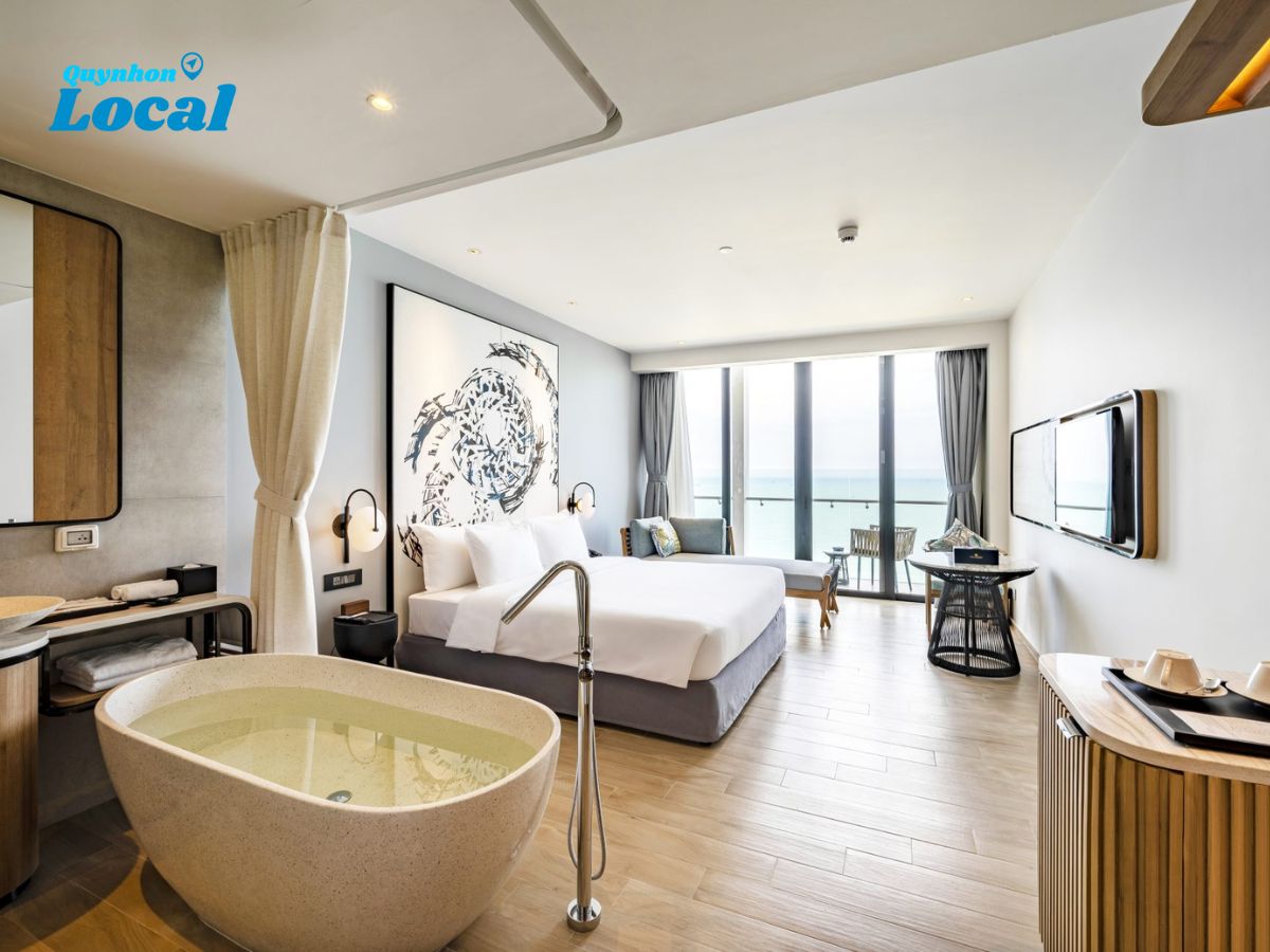 Không gian phòng nghỉ tại Anya Premier Hotel Quy Nhơn
