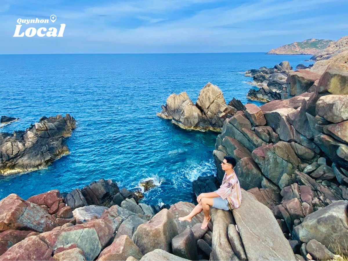 Bãi đá Thảo Nguyên tại Cù Lao Xanh