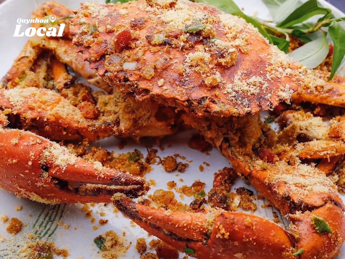 Đặc sản cua đá tại Cù Lao Xanh