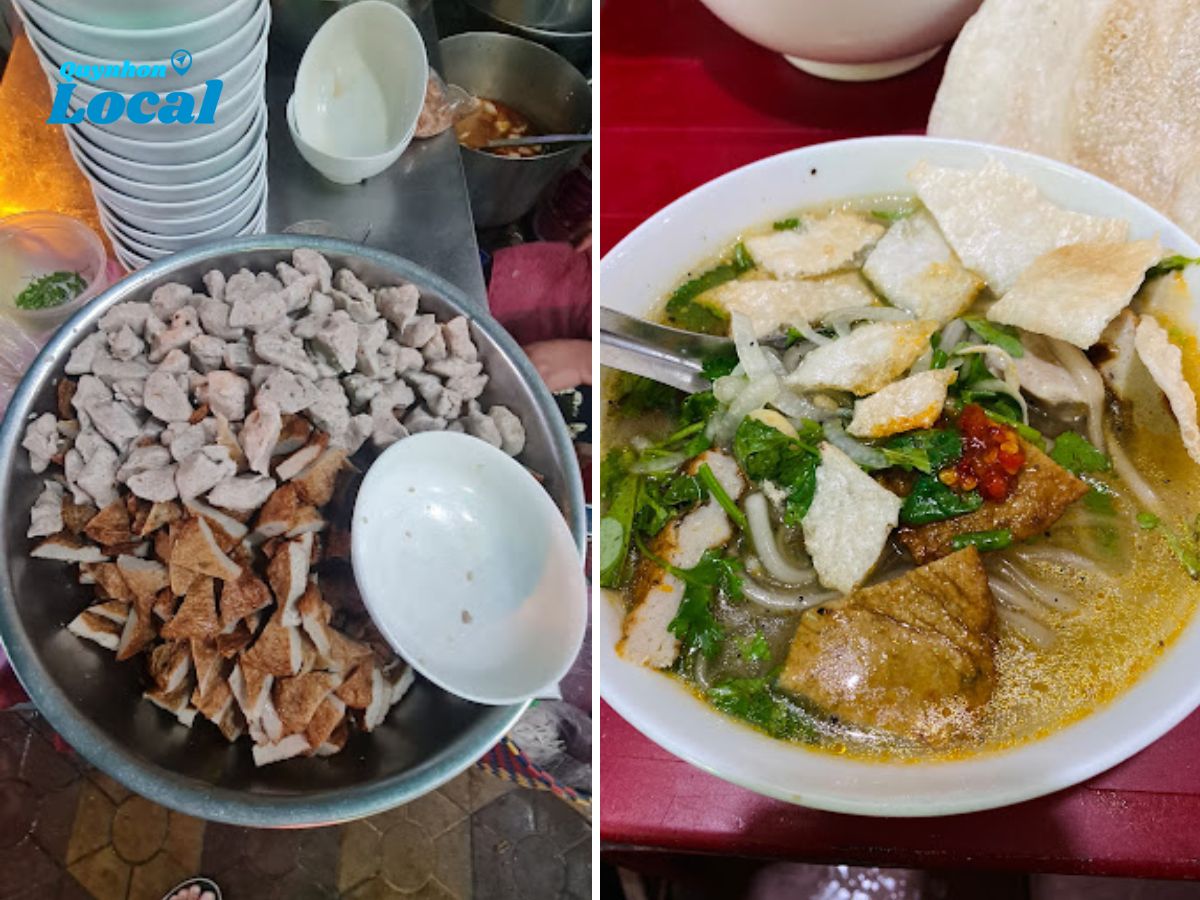 Thau chả cá tươi ngon cho một tô bánh canh chỉ với 20k