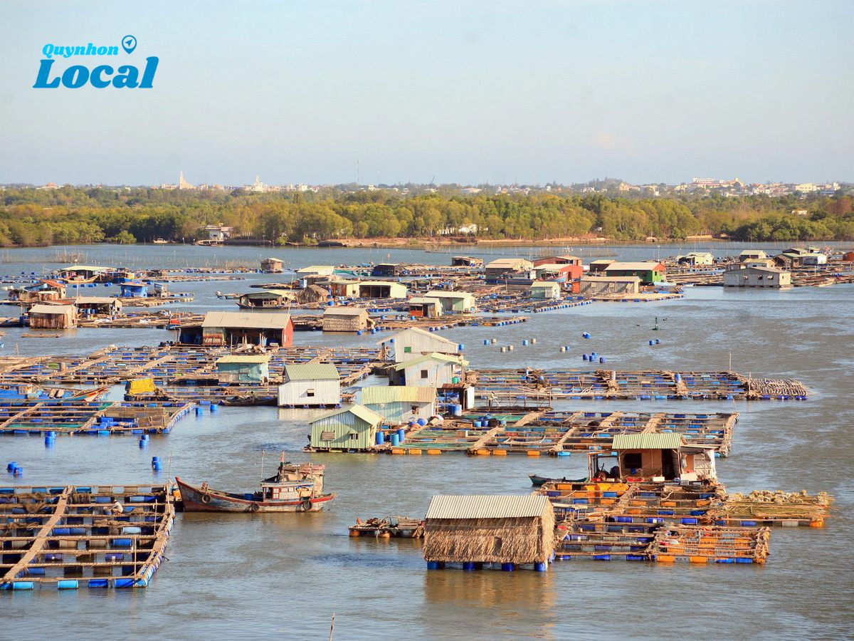 Tận hưởng các món ăn ngon tại bè