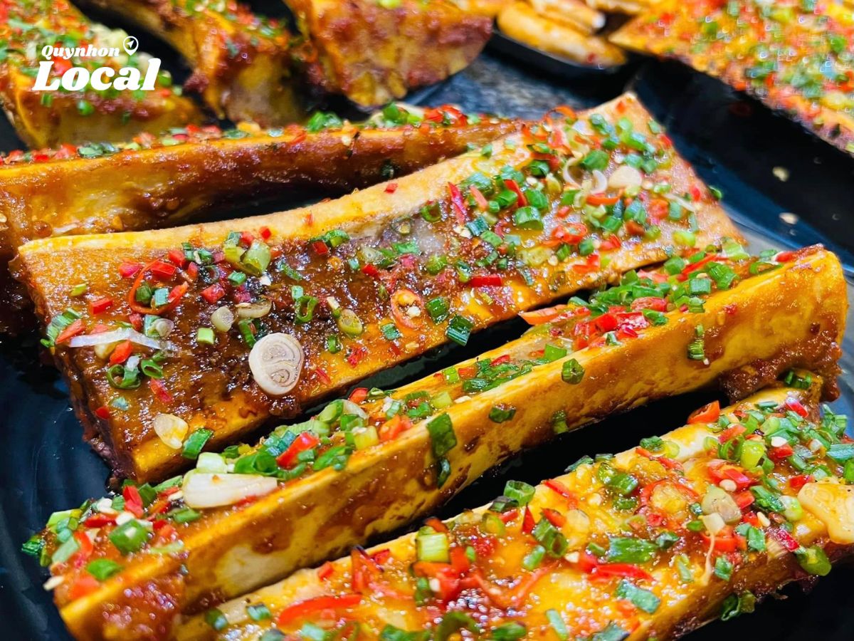 Xương ống tủy cưa nướng