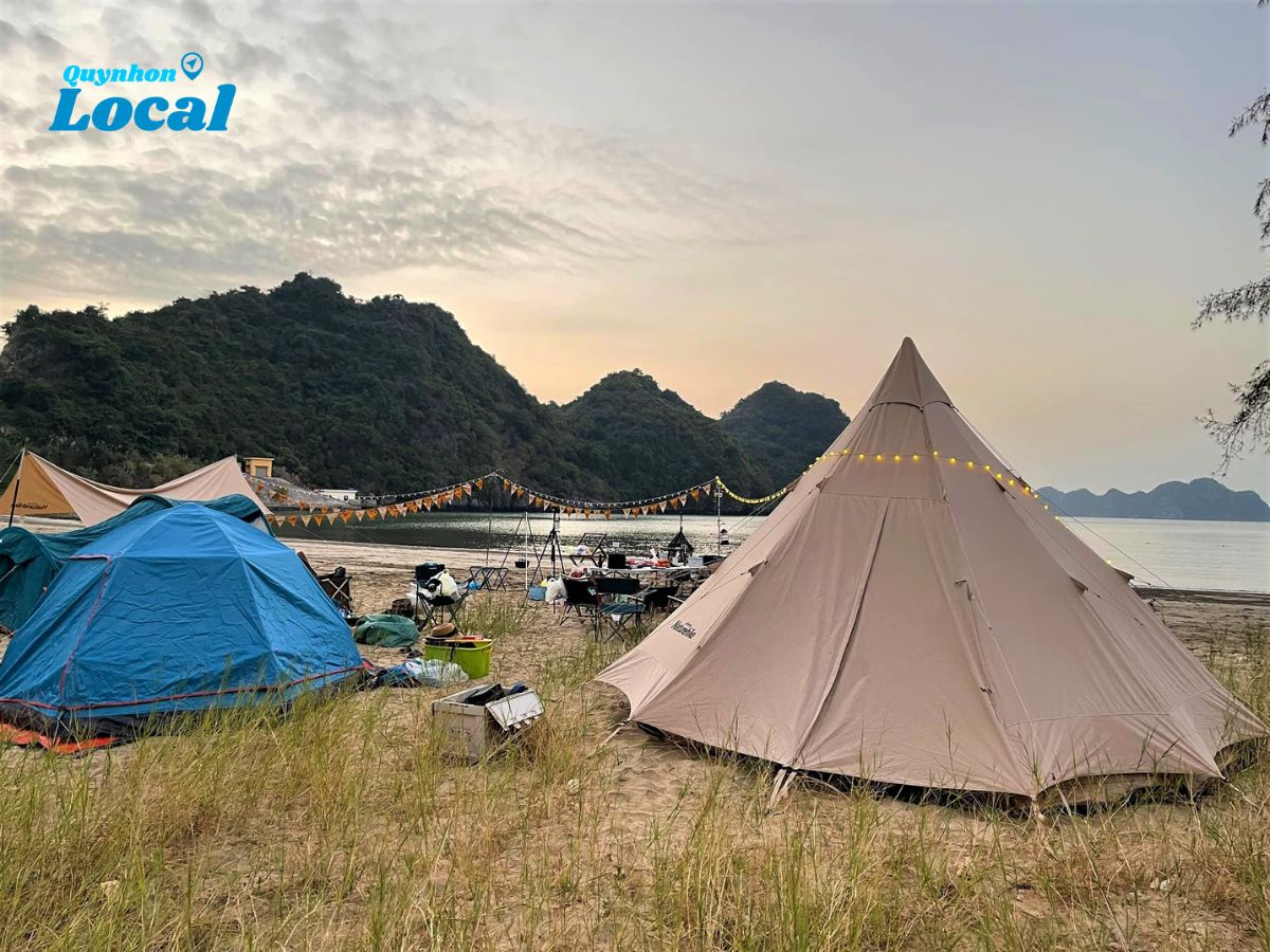 Cắm trại qua đêm tại Cù Lao Xanh