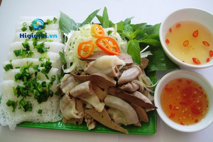 bánh hỏi lòng heo quy nhơn