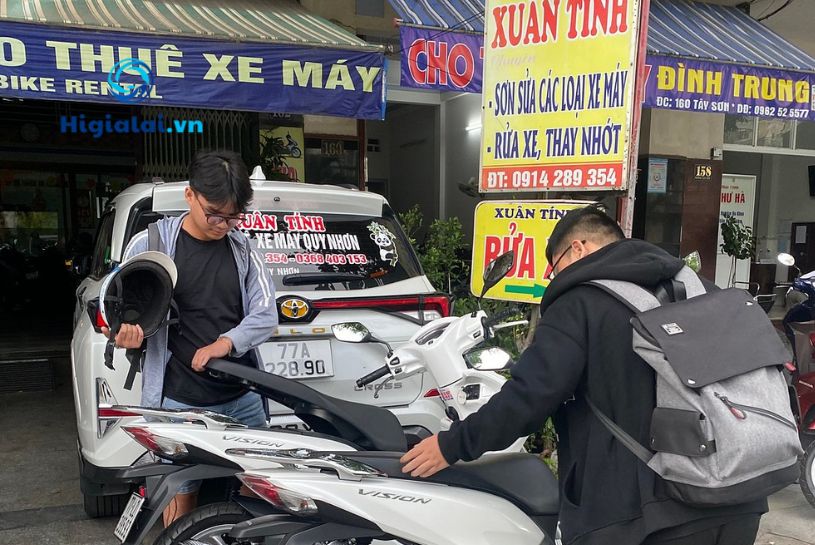 thuê xe máy quy nhơn