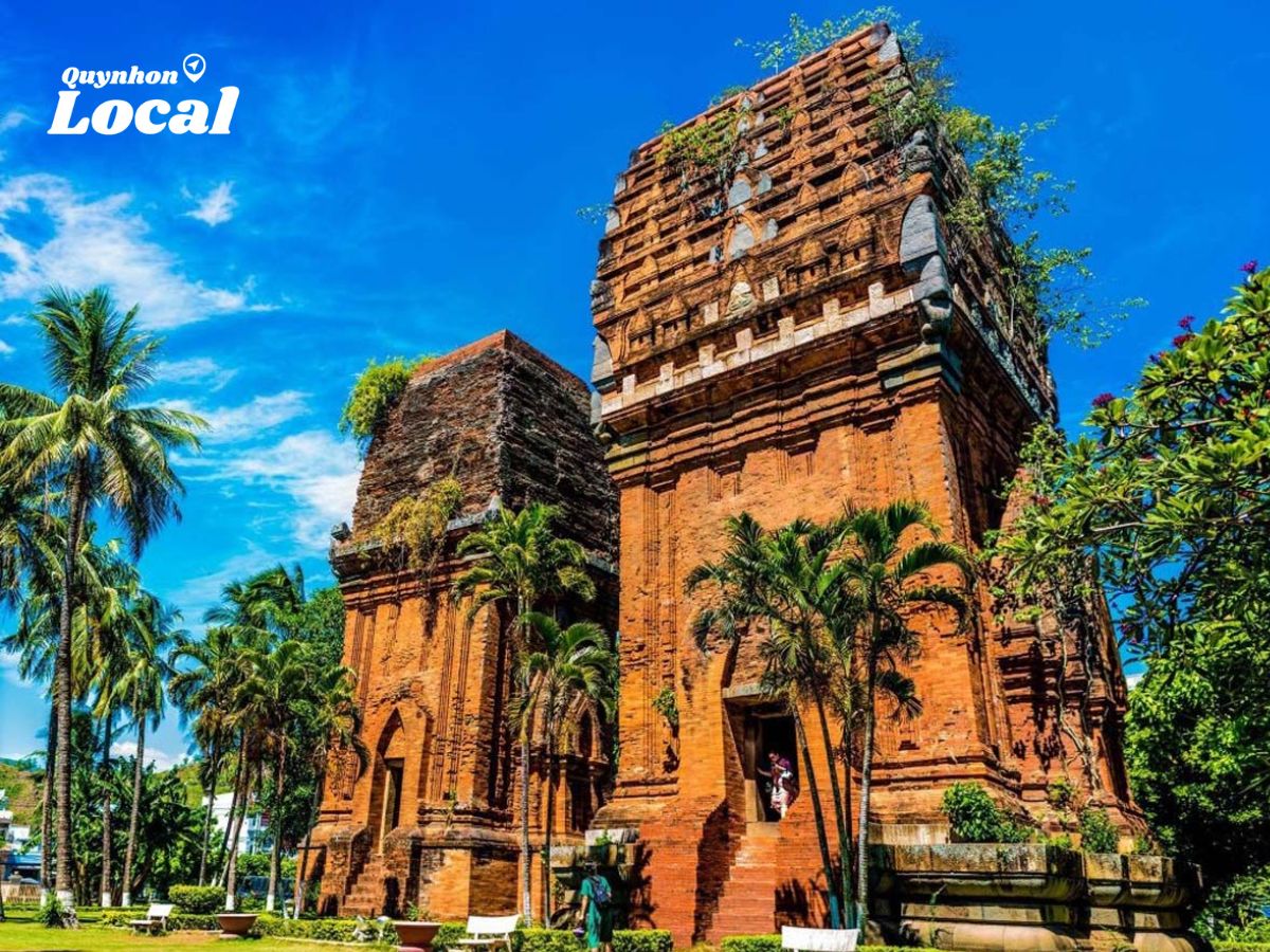 Tháp đôi Champa nổi tiếng ở Quy Nhơn