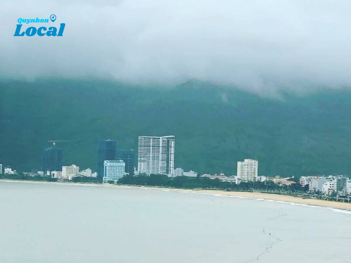 Mùa mưa tại thành phố Quy Nhơn