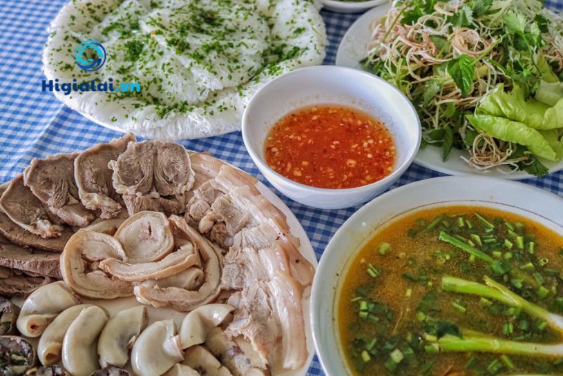 bánh hỏi cháo lòng Quy Nhơn