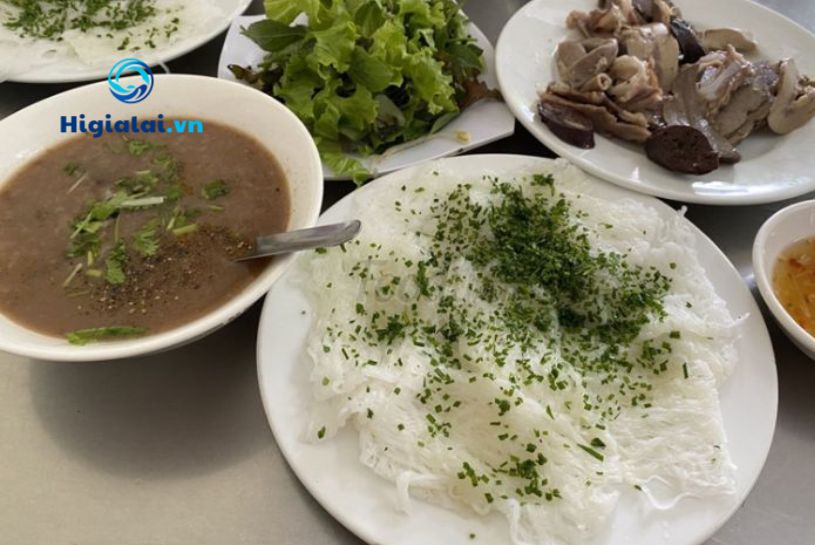 bánh hỏi cháo lòng Quy Nhơn