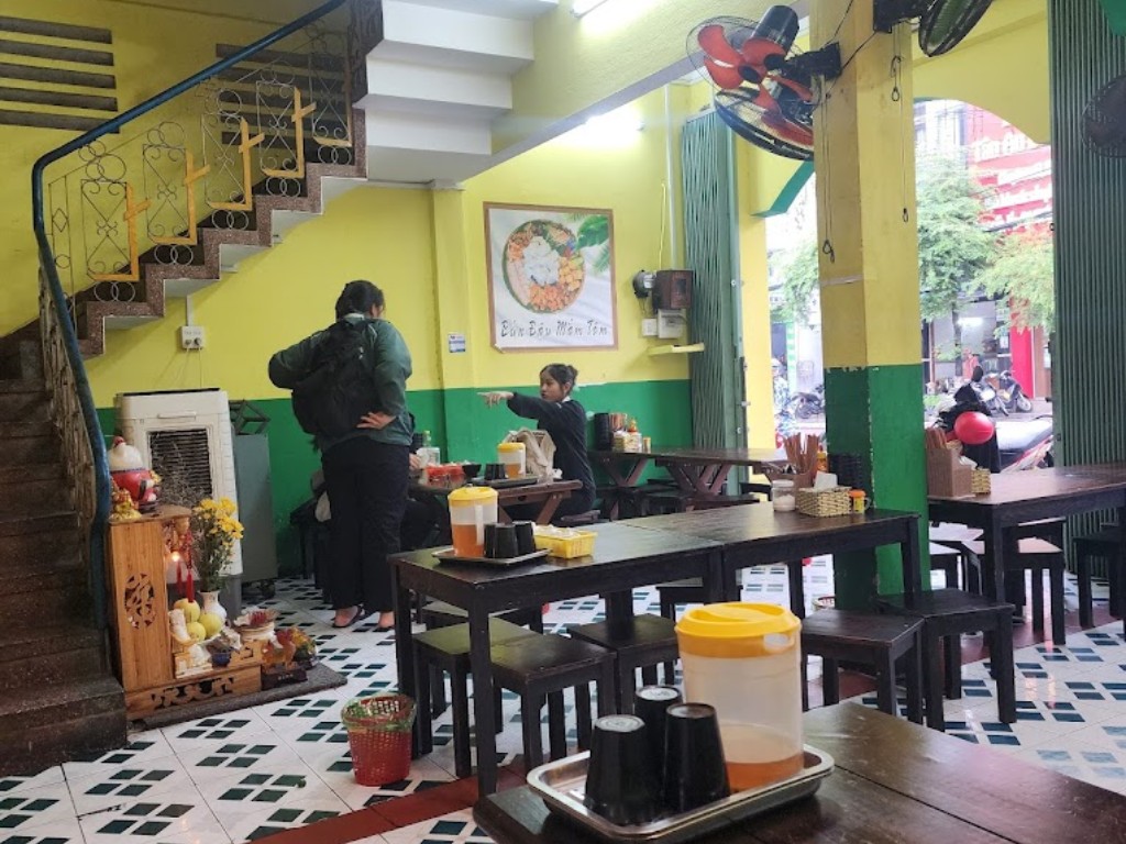 Bún đậu nhà bà Mơ