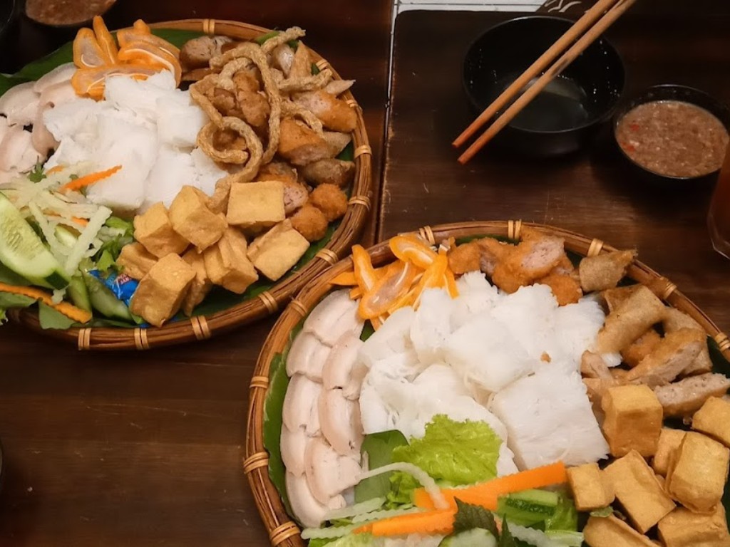 Bún đậu nhà bà Mơ