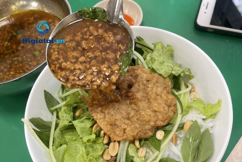 bún rạm Quy Nhơn