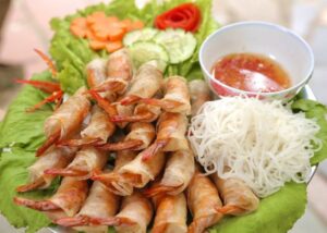 Chả ram tôm đất Quy Nhơn