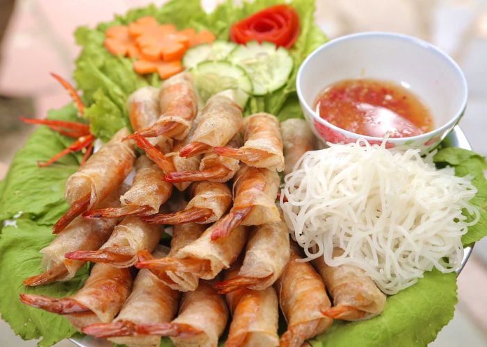 Chả ram tôm đất Quy Nhơn