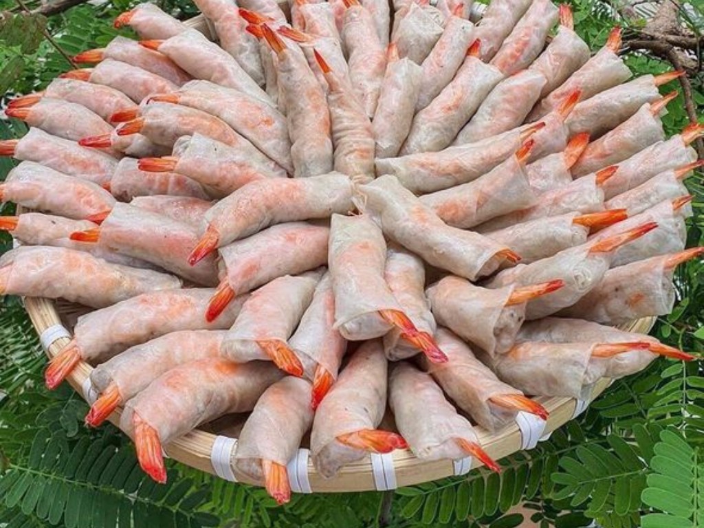 Chả ram tôm đất