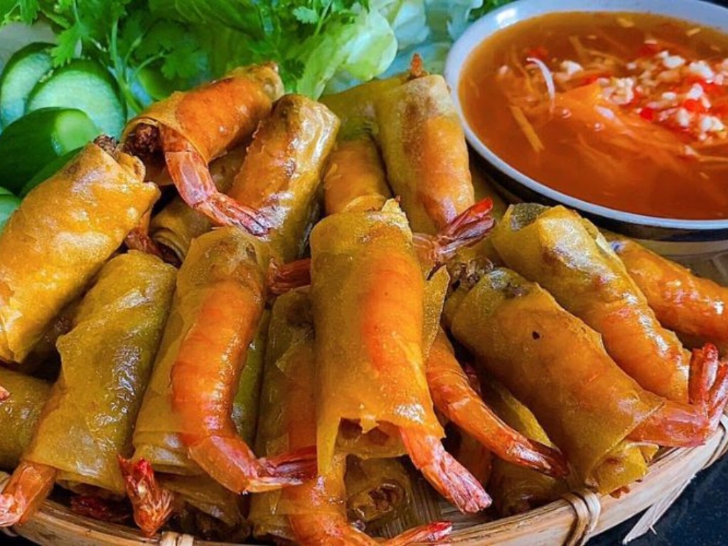 Chả ram tôm đất