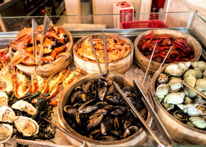 Quán/nhà hàng buffet hải sản Quy Nhơn