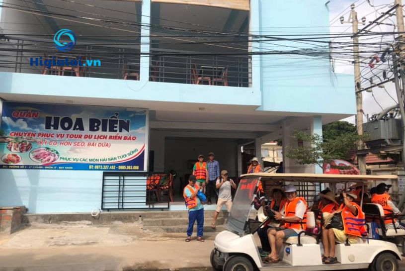 quán hải sản ngon ở Eo Gió Quy Nhơn